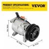 Air Conditioning & Heat |   CO 29001C 5005440AA 4710522 0610043 Universal Air Conditioner AC Compressor for Grand Caravan Town & Country A/C Compressor 471-0522 77374 78374 97343 98343 Air Conditioning & Heat Air Conditioning & Heat