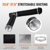 Air Conditioning & Heat |   Diesel Heater Pipe Ducting Set, 3″ Extendable Air Duct Hose, 1″ Stainless Steel Exhaust Pipe, 2 Air Vents, Tee Air Outlet Connector and Hose Clamps, for 2KW/5KW/8KW Diesel Parking Heaters Air Conditioning & Heat Air Conditioning & Heat