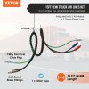 Automotive Accessories |   12FT Semi Truck Air Lines Kit, 3-in-1 Air Hoses & ABS Power Line for Semi Truck Trailer Tractor, 7-Way Plug Electrical Cord Cable and Rubber Air Lines Hose Assembly Kit with Hook & Teflon Tape Automotive Automotive Accessories