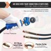 Automotive Accessories |   12FT Semi Truck Air Lines Kit with 2PCS Glad Hands, 3-in-1 Air Hoses & 7 Way ABS Electric Power Line, with 2PCS Gladhand Handles, 4PCS Seals and Tender Spring Kit for Semi Truck Trailer Tractor Automotive Automotive Accessories