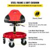 Automotive Accessories |   Rolling Gear Seat, 300LBS Capacity, 18″-23″ Height Adjustable, Mobile Mechanic Garage Stool with Tool Tray and 5″ Casters, Pneumatic Stool for Workshop, Garage, Auto Repair Shop Automotive Automotive Accessories