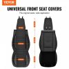 Automotive Accessories |   Seat Covers, Universal Car Seat Covers Front Seats, 2pcs Faux Leather Seat Cover, Semi-enclosed Design, Detachable Headrest and Airbag Compatible, for Most Cars SUVs and Trucks Black Black Automotive Automotive Accessories