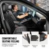 Automotive Accessories |   Seat Covers, Universal Car Seat Covers Front Seats, 2pcs Faux Leather Seat Cover, Semi-enclosed Design, Detachable Headrest and Airbag Compatible, for Most Cars SUVs and Trucks Black Black Automotive Automotive Accessories