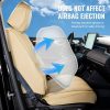 Automotive Accessories |   Seat Covers, Universal Car Seat Covers Front Seats, 6pcs Faux Leather Seat Cover, Full Enclosed Design, Detachable Headrest and Airbag Compatible, for Most Cars SUVs and Trucks Beige Beige Automotive Automotive Accessories