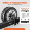 Automotive Accessories |   Spare Tire Carrier, Trailer Spare Tire Mount, 160 lbs Capacity, Utility Trailer Accessories Fits Most 4 & 5 & 6 & 8 Lugs Wheels on 4″, 4.25″, 4.5″, 4.75″, 5″, 5.5″, 6″, 6.5″ Bolt Patterns Automotive Automotive Accessories