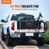 Automotive Accessories |   Tailgate Bike Pad, 53″ Truck Tailgate Pad Carry 5 Mountain Bikes, Upgraded Grooves Tailgate Protection Pad with Reflective Strips and Tool Pockets, with Camera Opening for Mid-Size Pickup Trucks Automotive Automotive Accessories