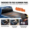 Automotive Accessories |   Tri-Fold Truck Bed Tonneau Cover, Compatible with 2015-2024 Ford F-150, 6.5′ (79″) Bed, Only Fit 6.5′ x 5.4′ (79″ x 65.2″) Inside Bed, 400 lbs Load Capacity, LED Light, Quick Folding, Black Automotive Automotive Accessories