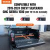 Automotive Accessories |   Tri-Fold Truck Bed Tonneau Cover, Compatible with 2019-2024 Chevy Silverado GMC Sierra 1500 (NOT FIT 19-24 Classic) 5’8″ Bed, Fit 5.8′ x 5.3′ (70″ x 63.3″) Inside Bed, 400 lbs Capacity, Black Automotive Automotive Accessories