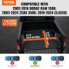 Automotive Accessories |   Truck Bed Cover, Roll Up Truck Bed Tonneau Cover, Compatible with 2002-2018 Dodge Ram 1500, 2003-2024 2500 3500, 2019-2024 Classic, for 6.4 x 5.5 ft Bed, Soft PVC material, Roll Up Tonneau Cover Automotive Automotive Accessories