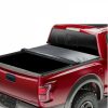 Automotive Accessories |   Truck Bed Cover, Roll Up Truck Bed Tonneau Cover, Compatible with 2014-2024 Chevy Silverado / GMC Sierra 1500, for 6.6 x 5.2 ft / 6.6 x 5.3 ft Bed, Soft PVC material, Roll Up Tonneau Cover Automotive Automotive Accessories