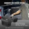 Automotive Accessories |   Truck Bed Storage Box, Lockable Swing Case with Password Padlock, 6.6 Gal/25 L ABS Wheel Well Tool Box, Waterproof and Durable, Compatible with Ford Super Duty 2017-2021, Drivers Side Automotive Automotive Accessories