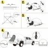 Automotive Accessories |   Truck Tent 5-5.2 ft,Pickup Tent for Mid Size Truck, Waterproof Truck Camper, 2-Person Sleeping Capacity, 2 Mesh Windows, Easy to Setup Truck Tents for Camping, Hiking Automotive Automotive Accessories