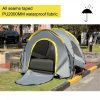 Automotive Accessories |   Truck Tent 5-5.2 ft,Pickup Tent for Mid Size Truck, Waterproof Truck Camper, 2-Person Sleeping Capacity, 2 Mesh Windows, Easy to Setup Truck Tents for Camping, Hiking Automotive Automotive Accessories