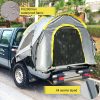 Automotive Accessories |   Truck Tent Standard 6.5’ Truck Bed Tent, Pickup Tent, Waterproof Truck Camper, 2-Person Sleeping Capacity, 2 Mesh Windows, Easy To Setup Truck Tents For Camping, Hiking, Fishing, Grey Color Automotive Automotive Accessories