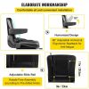 Automotive Accessories |   Universal Forklift Seat Black PVC Tractor Seat, 6″/150MM Adjustable Mower Seat Foldable Seat Including Armrests, Seat Belt, Seat Switch, Skid Steer Seat Fit Forklift, Tractor, Skid Loader Automotive Automotive Accessories