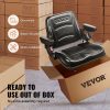 Automotive Accessories |   Universal Forklift Seat, Fold Down Tractor Seat with Adjustable Angle Back, Micro Switch, Seatbelt and Armrests, 6.3-13.4 inch Slot Tractor Seat for Tractor Loader Excavator Automotive Automotive Accessories