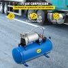 Automotive Electrical |   12V Train Horn Air Compressor with Tank 150PSI Air Car Compressor Portable Tire Inflator with 6 Liter Tank 1.6 Gallon for Train Horns Motorhome Tires Automotive Automotive Electrical