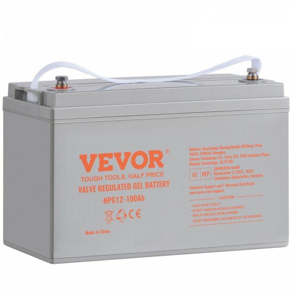 Automotive Electrical |   Deep Cycle Battery, 12V 100 AH, AGM Marine Rechargeable Battery, High Self-Discharge Rate 800A Current, for RV Solar Marine Off-Grid Applications UPS Backup Power System, Tested to UL Standards Automotive Automotive Electrical