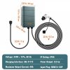 Automotive Electrical |   Level 2 Electric Vehicle Charging Station, 0-40A Adjustable, 9.6 kW 240V NEMA 14-50 Plug Smart EV Charger with WiFi, 22-Foot TPE Charging Cable for Indoor/Outdoor Use, ETL&Energy Star Certified Automotive Automotive Electrical