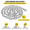 Boat Parts & Accessories |   Anchor Chain, 20′ x 5/16″ Galvanized Steel Chain, 3/8″ Anchor Chain Shackle, 11650lbs Anchor Lead Chain Breaking Load, 9460lbs Anchor Chain Shackle Breaking Load, Anchor Chain for Boats Automotive Boat Parts & Accessories