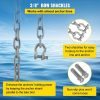 Boat Parts & Accessories |   Anchor Chain, 20′ x 5/16″ Galvanized Steel Chain, 3/8″ Anchor Chain Shackle, 11650lbs Anchor Lead Chain Breaking Load, 9460lbs Anchor Chain Shackle Breaking Load, Anchor Chain for Boats Automotive Boat Parts & Accessories