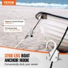 Boat Parts & Accessories |   Boat Anchor Hook, 304 Stainless Steel Slide Anchor, Knotless Anchor System with Quick Release, Boat Anchor Hook Clips for 3/8″ – 5/8″ Boat Anchor Rope, Easy to Use, Holds 3700 LBS Automotive Boat Parts & Accessories