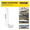 Boat Parts & Accessories |   Boat Trailer Guide-on, 60″, 2PCS Steel Trailer Post Guide ons, w/White PVC Tube Covers, Complete Mounting Accessories Included, for Ski Boat, Fishing Boat or Sailboat Trailer Automotive Boat Parts & Accessories