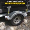 Boat Parts & Accessories |   Boat Trailer Guide-ons, 48″, 2PCS Rustproof Steel Trailer Guide ons, Trailer Guides with Carpet-Padded Boards, Mounting Parts Included, for Ski Boat, Fishing Boat or Sailboat Trailer Automotive Boat Parts & Accessories