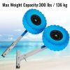 Boat Parts & Accessories |   Boat Transom Launching Wheel Dolly Stainless Steel For Inflatable Boat Automotive Boat Parts & Accessories