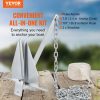 Boat Parts & Accessories |   Fluke Style Anchor Kit, 13 LBS Hot-Dipped Galvanized Steel Fluke Anchor with 7.9′ Chain, 101′ Rope and Two 0.4″ Shackles, Marine Boat Anchor for Small Vessels Under 30′, Seas, Rivers and Shores Automotive Boat Parts & Accessories