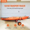 Boat Parts & Accessories |   Heavy Duty Kayak Cart, 450lbs Load Capacity, Detachable Canoe Trolley Cart with 12” Solid Tires, Adjustable Width & Nonslip Support Foot, for Kayaks Canoes Paddleboards Float Mats Jon Boats Automotive Boat Parts & Accessories