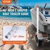 Boat Parts & Accessories |   Marine Trailer Guide Set, 46” LED Illuminated Guide Poles, Pair of Steel, Corrosion-Resistant, with PVC Covering, Suitable for Ski, Fishing, and Sailboat Trailers 2024 Automotive Boat Parts & Accessories