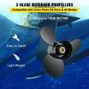 Boat Parts & Accessories |   Outboard Propeller, Replace for OEM 3817469, 3-Blade 14 1/4 x 21 Pitch Aluminium Boat Propeller, Compatible with Volvo Penta SX Drive All Models, w/ 19 Tooth Splines, RH Automotive Boat Parts & Accessories