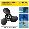 Boat Parts & Accessories |   Outboard Propeller, Replace for OEM 3817469, 3-Blade 14 1/4 x 21 Pitch Aluminium Boat Propeller, Compatible with Volvo Penta SX Drive All Models, w/ 19 Tooth Splines, RH Automotive Boat Parts & Accessories