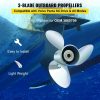 Boat Parts & Accessories |   Outboard Propeller, Replace for OEM 3860709, 3-Blade 14.5″ x 21″ Pitch Steel Boat Propeller, Compatible with Volvo Penta SX Drive All Models, w/ 19 Tooth Splines, RH Automotive Boat Parts & Accessories