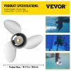 Boat Parts & Accessories |   Outboard Propeller, Replace for OEM 3860709, 3-Blade 14.5″ x 21″ Pitch Steel Boat Propeller, Compatible with Volvo Penta SX Drive All Models, w/ 19 Tooth Splines, RH Automotive Boat Parts & Accessories