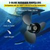 Boat Parts & Accessories |   Outboard Propeller, Replace for OEM 765183, 3 Blades 13 1/4″ x 17″ Pitch Aluminium Boat Propeller, Compatible with 40-140HP 2-Stroke Evinrude Outboard, w/ 13 Tooth Splines, RH Automotive Boat Parts & Accessories