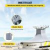 Boat Parts & Accessories |   T-Top Boat Cover, Fit for 18.5′-20′ Boat, Heavy Duty 600D Marine Grade Oxford Hard Top Cover, UV Resistant Waterproof Center Console Boat Cover w/ 2 Support Poles and 5 Wind-Proof Straps, Gray Automotive Boat Parts & Accessories