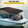 Boat Parts & Accessories |   T-Top Sun Shade Kit 4′ x 5′, UV-Proof 600D Polyester T-top Extension Kit with Rustproof Steel Telescopic Poles, Waterproof T-Top Shade Kit, Easy to Assemble for T-Tops ＆ Bimini Top Automotive Boat Parts & Accessories