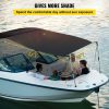 Boat Parts & Accessories |   T-Top Sun Shade Kit 5′ x 5′, UV-Proof 600D Polyester T-top Extension Kit with Rustproof Steel Telescopic Poles, Waterproof T-Top Shade Kit, Easy to Assemble for T-Tops ＆ Bimini Top Automotive Boat Parts & Accessories