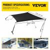 Boat Parts & Accessories |   T-Top Sun Shade Kit 6′ x 7′, UV-Proof 600D Polyester T-top Extension Kit with Rustproof Steel Telescopic Poles, Waterproof T-Top Shade Kit, Easy to Assemble for T-Tops ＆ Bimini Top Automotive Boat Parts & Accessories