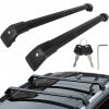 Cargo Management |   Cross Bar Roof Racks for Hyundai Tucson 2016 2017 2018 2019 2021 Black Color New Top Roof Rack Crossbar Black Automotive Cargo Management