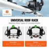 Cargo Management |   Kayak Roof Rack 1 Pair J-Bar, Soft Roof Rack Quick Folding, Top Mount Tie Down, Carrier for kayak, Surf Board, Canoe, SUP, Ski Board, Mount on Car, SUV, Truck, 1 Kayak Automotive Cargo Management