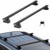 Cargo Management |   Roof Rack Cross Bars, Compatible with 2011-2021 Jeep Grand Cherokee with Grooved Side Rails, 200lbs Load Capacity, Aluminum Crossbars with Locks, for Rooftop Cargo Carrier Bag Luggage Kayak Bike Automotive Cargo Management