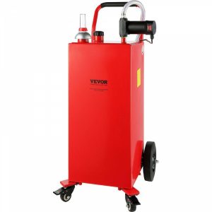 Fuel Transfer & Lubrication |   30 Gallon Fuel Caddy, 23.5 L/min, 180W Portable Storage Tank Container with Electric Pump Wheels, Fuel Transfer Storage Tank for Diesel Lubricating Oil Machine Oil Car Mowers Boat Motorcycle Automotive Fuel Transfer & Lubrication