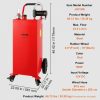 Fuel Transfer & Lubrication |   30 Gallon Fuel Caddy, 23.5 L/min, 180W Portable Storage Tank Container with Electric Pump Wheels, Fuel Transfer Storage Tank for Diesel Lubricating Oil Machine Oil Car Mowers Boat Motorcycle Automotive Fuel Transfer & Lubrication