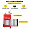 Fuel Transfer & Lubrication |   30 Gallon Fuel Caddy, Gas Storage Tank & 4 Wheels, with Manuel Transfer Pump, Gasoline Diesel Fuel Container for Cars, Lawn Mowers, ATVs, Boats, More, Red Red Automotive Fuel Transfer & Lubrication