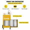 Fuel Transfer & Lubrication |   30 Gallon Fuel Caddy, Gas Storage Tank & 4 Wheels, with Manuel Transfer Pump, Gasoline Diesel Fuel Container for Cars, Lawn Mowers, ATVs, Boats, More, Yellow Yellow Automotive Fuel Transfer & Lubrication