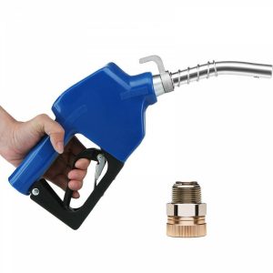 Fuel Transfer & Lubrication |   Automatic Fuel Nozzle Shut Off Fuel Refilling 3/4″ NPT 13/16″ Spout Diesel Blue Automotive Blue