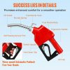 Fuel Transfer & Lubrication |   Automatic Fuel Nozzle Shut Off Fuel Refilling 3/4″ NPT 13/16″ Spout Diesel Red Automotive Fuel Transfer & Lubrication